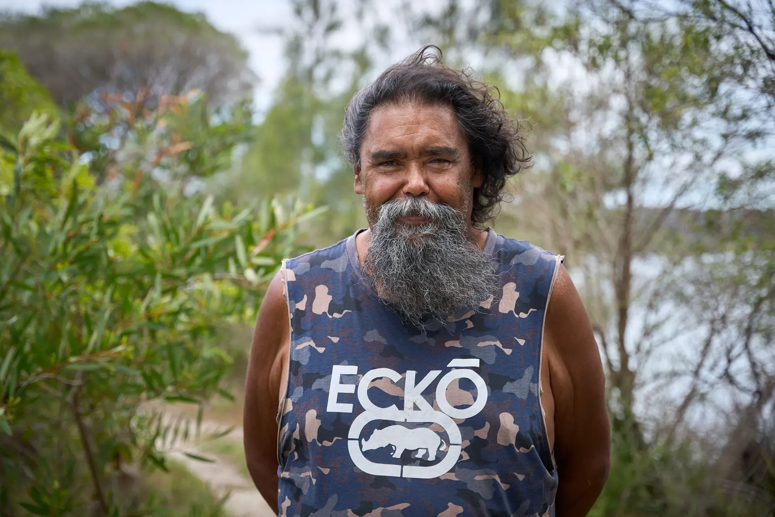 Uncle Gary Campbell from Wallaga Lake