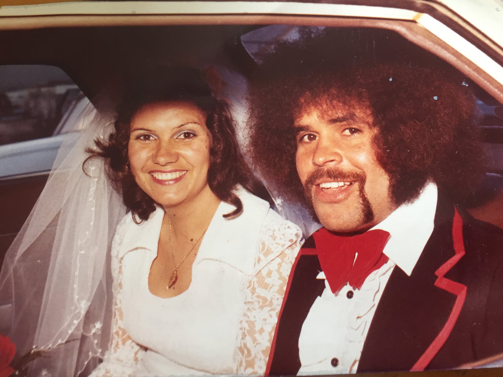 BJ and Carol Cruse's wedding