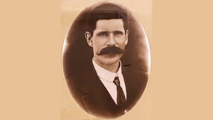 Photograph of Arthur Ashby, unknown photographer, ca. early 1900s, Eden Killer Whale Museum collection.