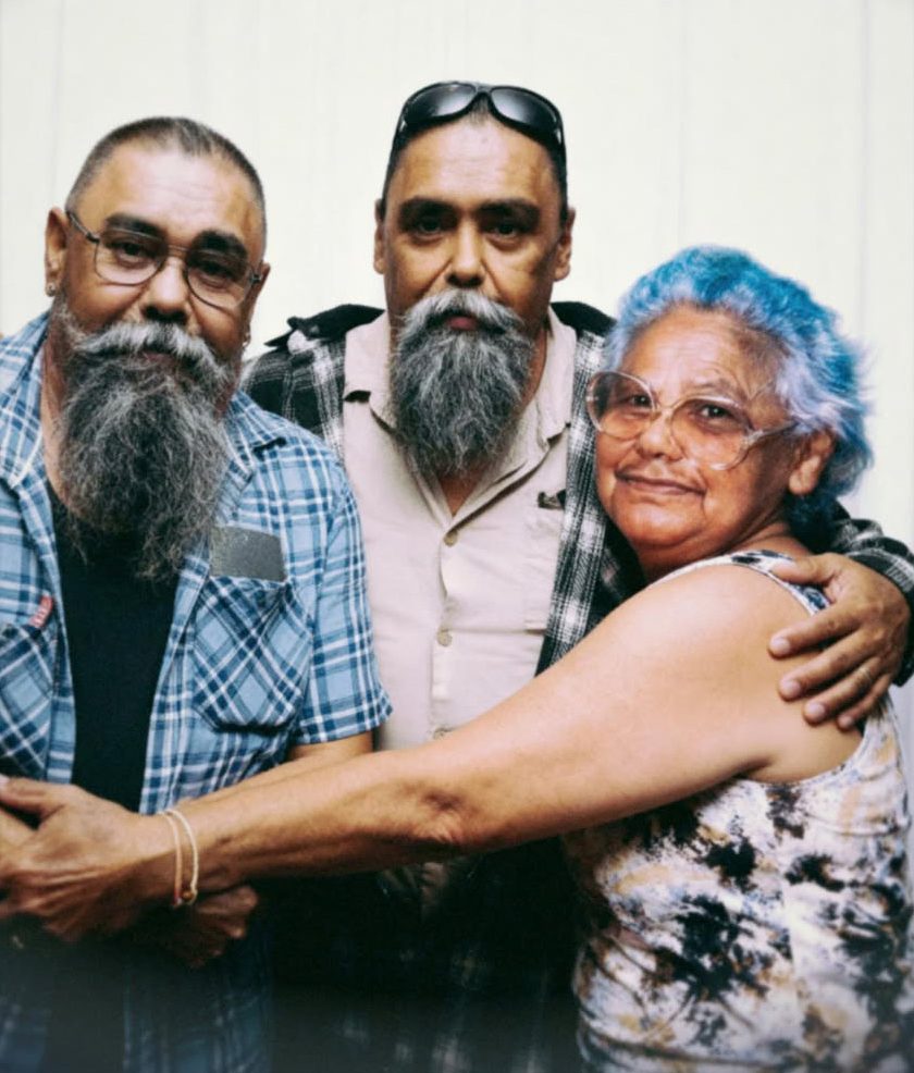 Gary, Paul and Sadie Campbell