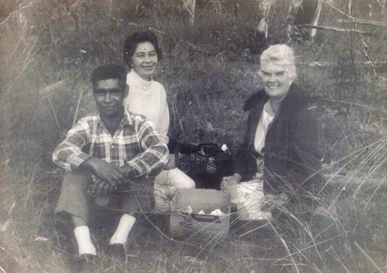 Aunty Joyce Brown and Aunty May Hobbs/Connell 